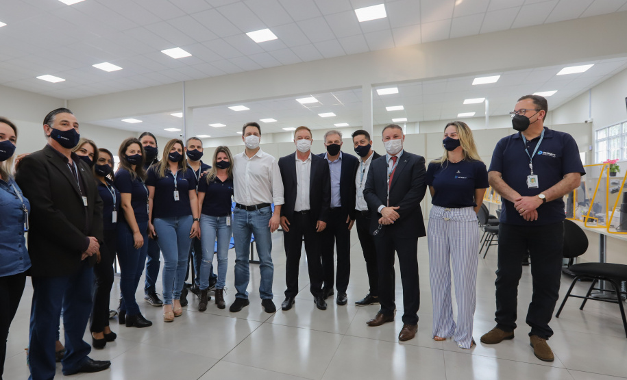 Detran Colombo O governador Carlos Massa Ratinho Junior inaugura nesta quinta-feira (25), Posto avançado do Detran em Colombo. 14/05/2021 - Foto: Geraldo Bubniak/AEN