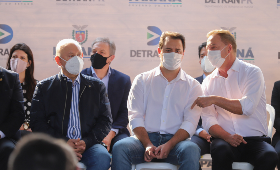 Detran Colombo O governador Carlos Massa Ratinho Junior inaugura nesta quinta-feira (25), Posto avançado do Detran em Colombo. 14/05/2021 - Foto: Geraldo Bubniak/AEN