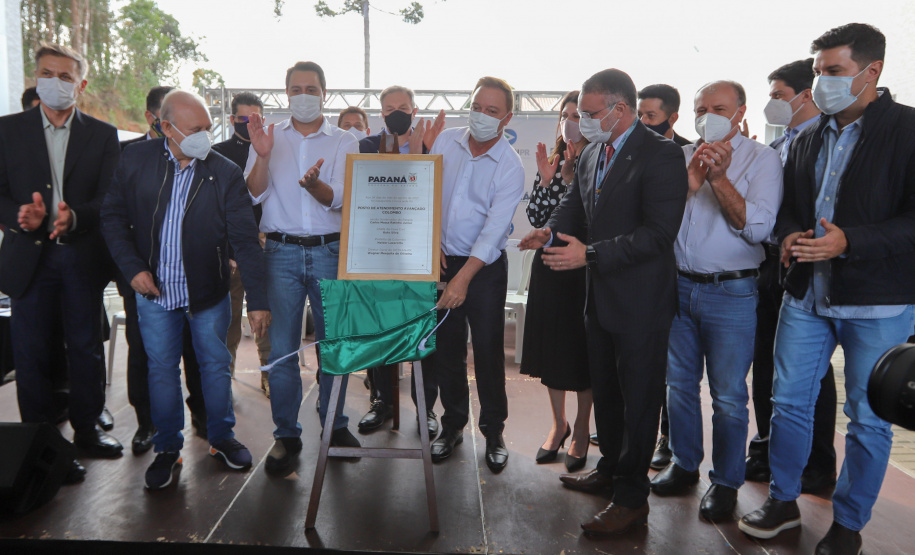 Detran Colombo O governador Carlos Massa Ratinho Junior inaugura nesta quinta-feira (25), Posto avançado do Detran em Colombo. 14/05/2021 - Foto: Geraldo Bubniak/AEN