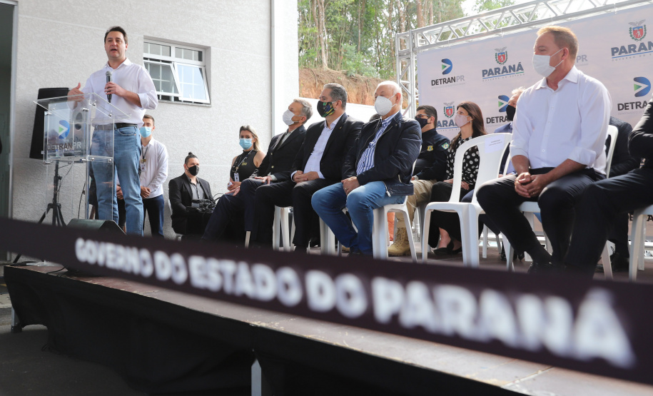 Detran Colombo O governador Carlos Massa Ratinho Junior inaugura nesta quinta-feira (25), Posto avançado do Detran em Colombo. 14/05/2021 - Foto: Geraldo Bubniak/AEN