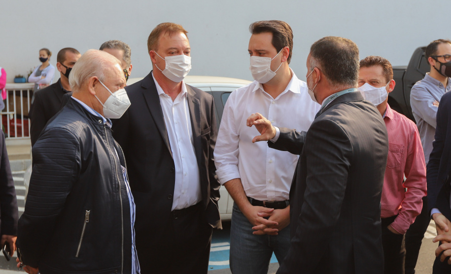 Detran Colombo O governador Carlos Massa Ratinho Junior inaugura nesta quinta-feira (25), Posto avançado do Detran em Colombo. 14/05/2021 - Foto: Geraldo Bubniak/AEN