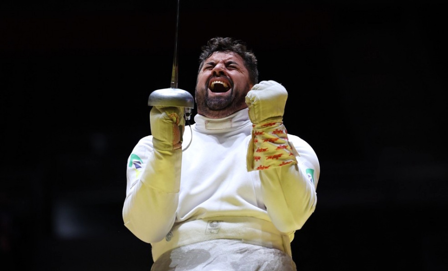 Atletas do Geração Olímpica conquistam medalhas nos Jogos Paralímpicos  -  Jovane Guissone ganhou medalha de prata na prova da espada na Esgrima em Cadeira de Rodas.  - Tóquio, 26/08/2021  -  Foto: Takuma Matsushita CPB