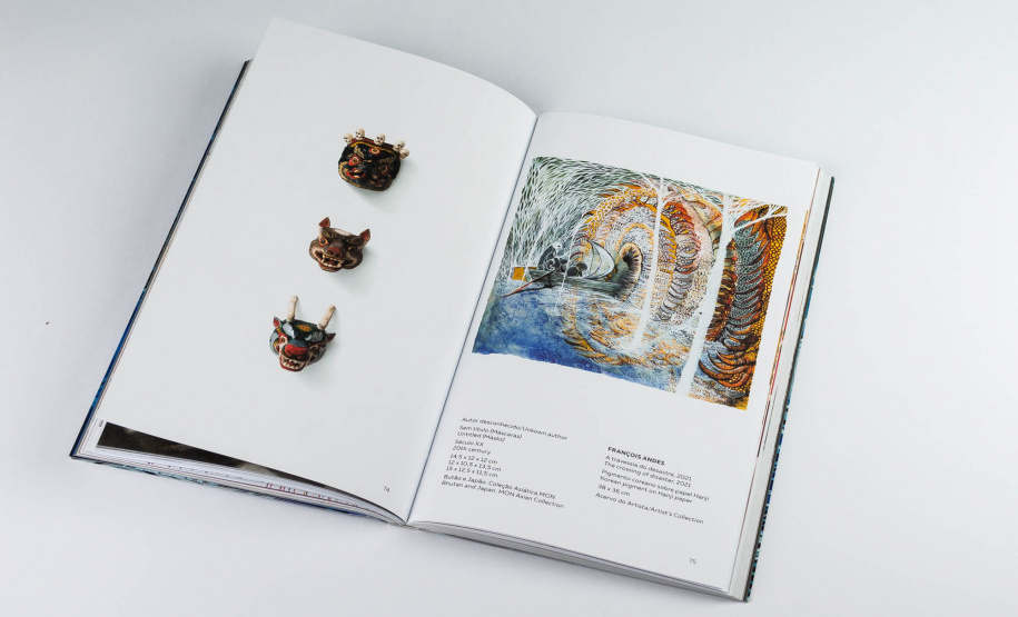 MON lança catálogo da exposição do artista francês François Andes - Curitiba, 26/08/2021 - Foto: Marcello Kawase/MON