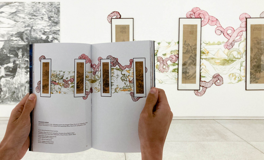 MON lança catálogo da exposição do artista francês François Andes - Curitiba, 26/08/2021 - Foto: Marcello Kawase/MON