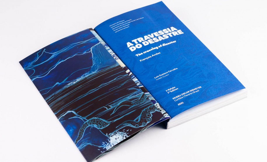 MON lança catálogo da exposição do artista francês François Andes - Curitiba, 26/08/2021 - Foto: Marcello Kawase/MON