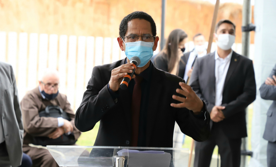 Governador Carlos Massa Ratinho Junior inaugura a nova sede da delegacia de Almirante Tamandaré.Foto: Ari Dias/ AEN