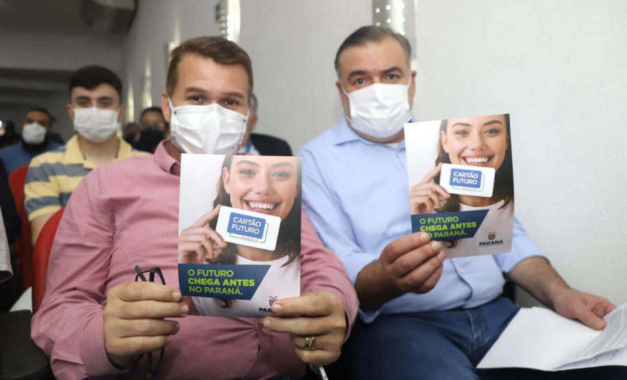 O Governo do Estado oficializou nesta quinta-feira (26) a adesão do município de Paranaguá ao Programa Cartão Futuro, que é executado pela Secretaria de Justiça, Família e Trabalho do Paraná. -  Curitiba, 27/08/2021  -  Foto: SEJUF