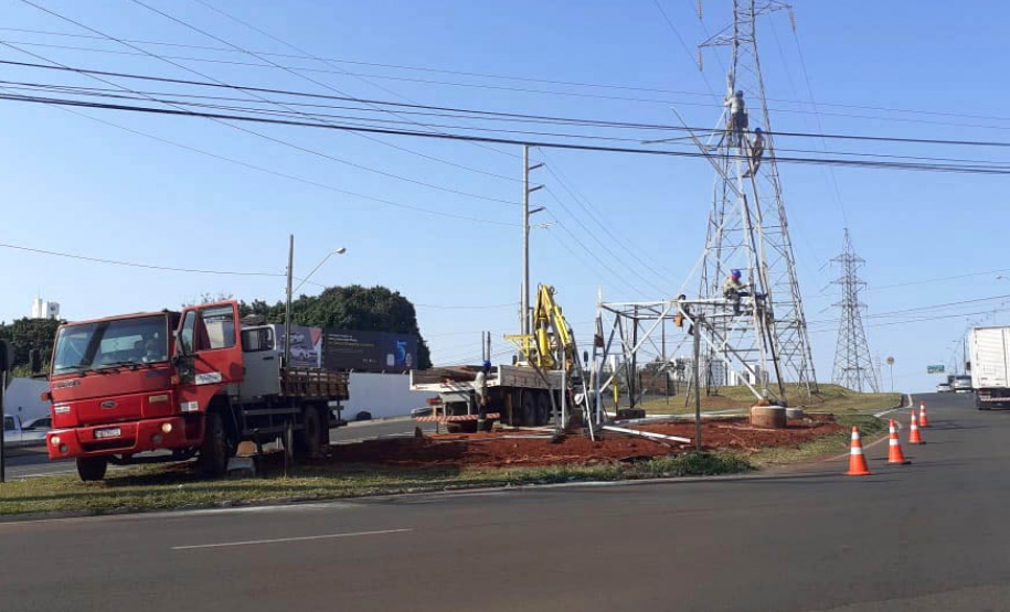 Estão em fase de final de construção duas novas linhas de alta tensão que irão reforçar o atendimento às cargas de energia elétrica da região Norte do Paraná, sobretudo nos municípios de Londrina, Arapongas e Apucarana.  -  Curitiba, 27/08/2021  -  Foto: Copel