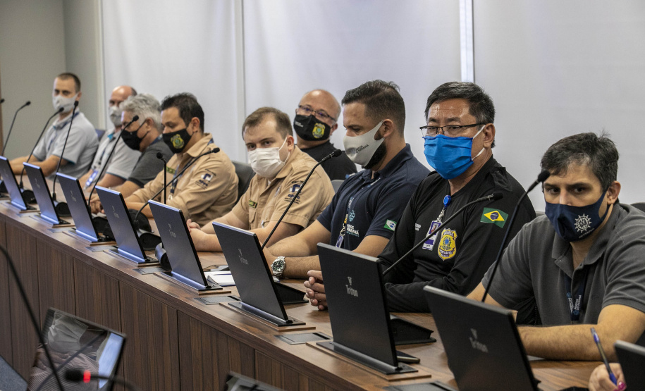 Comissão federal produziu relatório que será usado para melhorias e evolução de todos os sistemas de vigilâncias aplicados pela Portos do Paraná. - Foto:  de Claudio Neves/Portos do Paraná