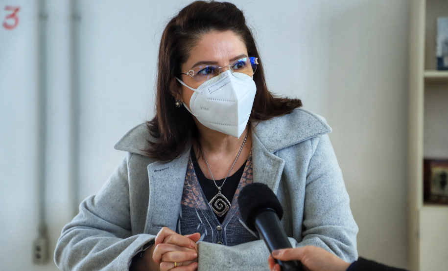 Diretora do Câmpus de Toledo da UFPR,  Cristina de Oliveira Rodriguês  -  Toledo, 27/08/2021  -  Foto: José Fernando Ogura/AEN