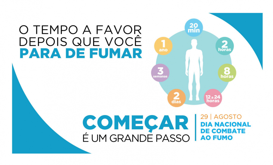 A Secretaria de Estado da Saúde promove nesta sexta-feira (27) uma ação educativa e de prevenção sobre os riscos do tabagismo para a saúde. Especialistas debaterão o tema em uma live que acontece das 14h às 16h pelo link www.youtube.com/watch?v=iaDLAjG-2fg e será aberta ao público em geral.  -  Curitiba, 27/08/2021  -  Foto/Arte: SESA
