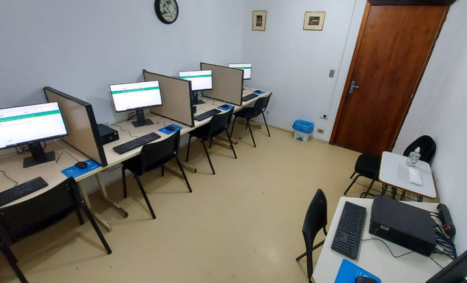 Jovens internados nas Unidades Socioeducativas da Secretaria de Justiça ganham 28 laboratórios de informática  -  Curitiba, 27/08/2021  -  Foto: SEJUF