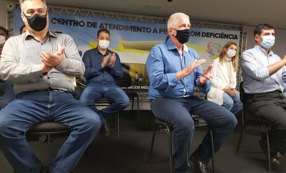 O secretário de Estado da Saúde, Beto Preto, participou do lançamento do Centro Especializado de Reabilitação (CER) III nesta sexta-feira (27), representando o governador Carlos Massa Ratinho Junior, em Londrina. O investimento de mais de R$ 5 milhões foi assegurado pelo Ministério da Saúde. Foto:SESA