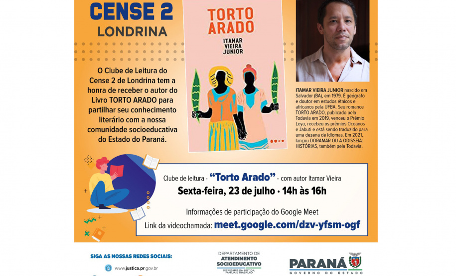 A Secretaria de Justiça, Família e Trabalho, através do Departamento de Atendimento Socioeducativo e do Cense Londrina II, conquistou o recebeu o prêmio "Prioridade Absoluta do Conselho Nacional de Justiça? pelo projeto ?Clube da Leitura? (1º lugar) e ?Se Liga RAPaz? (2º lugar) pela categoria Poder Público.  -  Curitiba, 30/08/2021  -  Foto: SEJUF