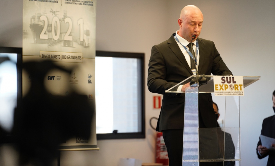Porto do Sul debatem a atividade portuária
Imagens dos representantes da Portos do Paraná no evento. Foto: Robert Silva/Sul Export