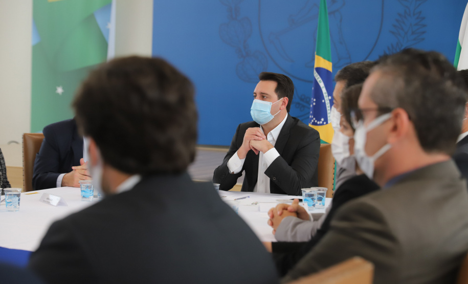 Hosp Filantropicos O governador Carlos Massa Ratinho Junior assina  nesta terça-feira (31)  novos contratos com Hospitais Filantrópicos, Santa Casa de Cambé,  Hospital Sao Rafael de Rolândia e Hospital  Cristo Rei de Ibiporã.  31/08/2021 - Foto: Geraldo Bubniak/AEN