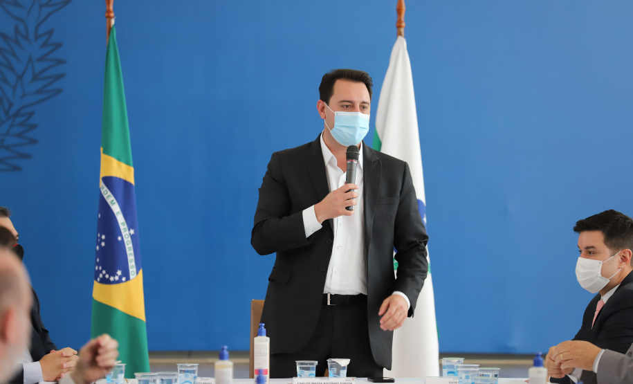 Hosp Filantropicos O governador Carlos Massa Ratinho Junior assina  nesta terça-feira (31)  novos contratos com Hospitais Filantrópicos, Santa Casa de Cambé,  Hospital Sao Rafael de Rolândia e Hospital  Cristo Rei de Ibiporã.  31/08/2021 - Foto: Geraldo Bubniak/AEN