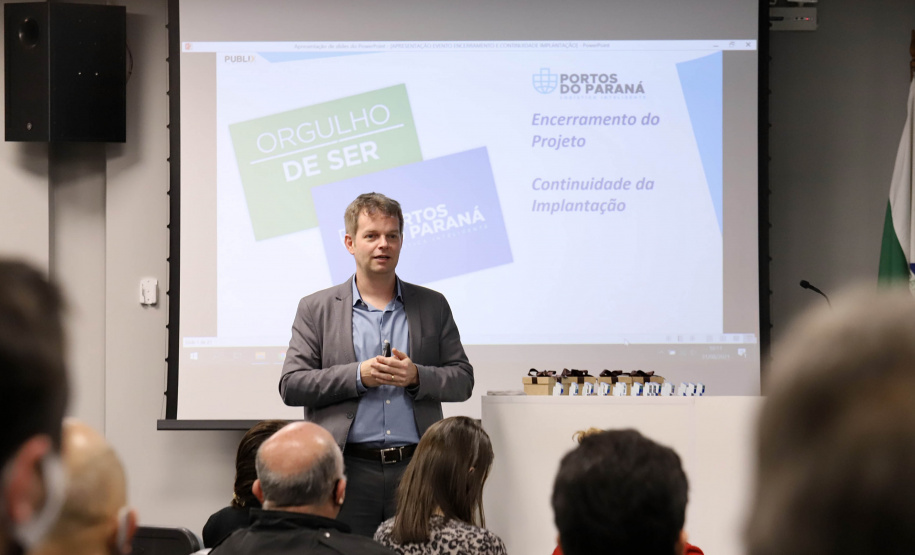 A Publix passou o bastão e, agora, a empresa pública segue a implantação definitiva do Projeto Orgulho de Ser Portos do Paraná, de governança e reestruturação para resultados.  -  Paranaguá, 31/08/2021  -  Foto: Claudio Neves/Portos do Paraná