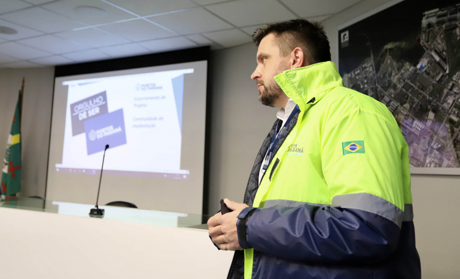 A Publix passou o bastão e, agora, a empresa pública segue a implantação definitiva do Projeto Orgulho de Ser Portos do Paraná, de governança e reestruturação para resultados.  -  Paranaguá, 31/08/2021  -  Foto: Claudio Neves/Portos do Paraná