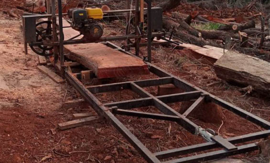 Estado aplica R$ 1 milhão em multas e apreende madeira nativa em ação contra o desmatamento  -  Curitiba, 31/08/2021  -  Foto: PMPR