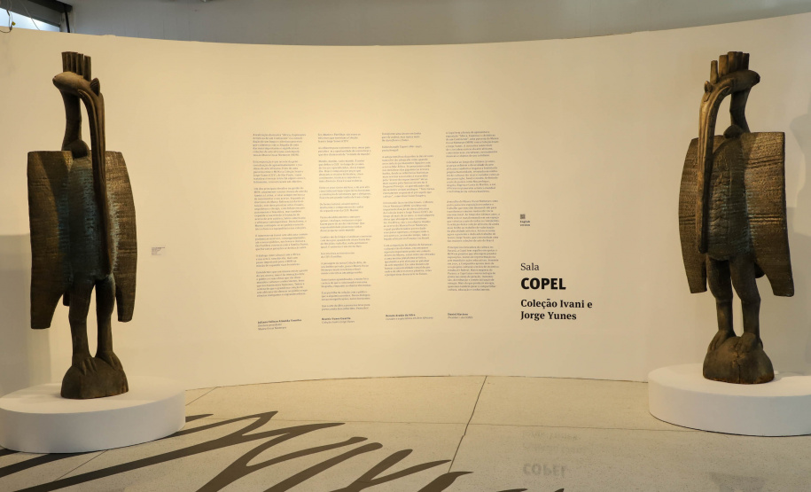 Africa Vice-governador Darci Piana participa da abertura da exposição África, Expressões Artísticas de um Continente, realizada pelo Museu Oscar Niemeyer (MON) Foto: Ari Dias/AEN