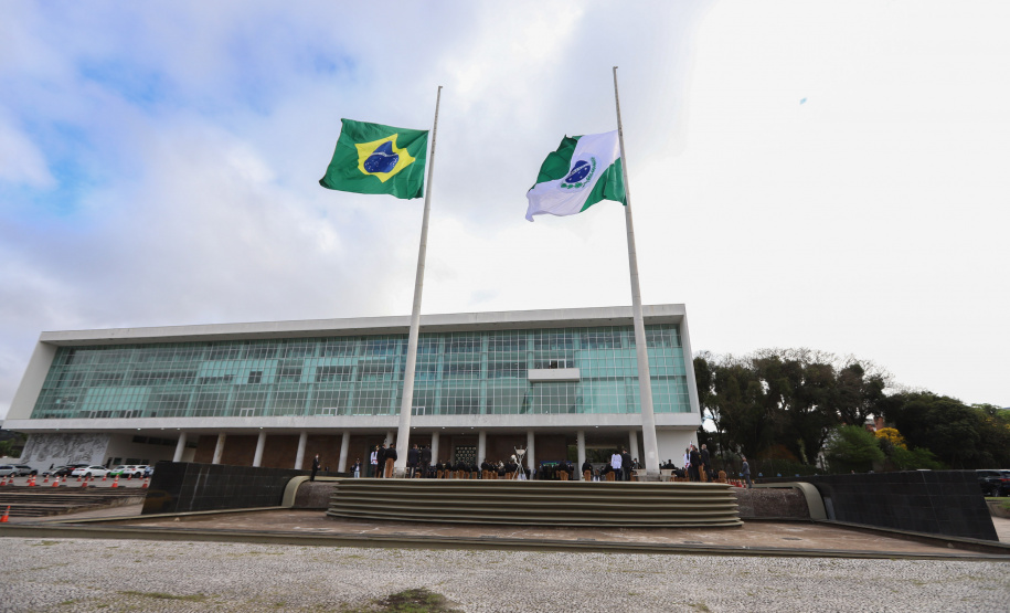 Semana Patria Celebrações da Semana da Pátria, em comemoração aos 199 anos da Independência do Brasil, começaram nesta quarta-feira (1) no Paraná com um evento realizado no Palácio Iguaçu, em Curitiba. 01/09/2021 - Foto: Geraldo Bubniak/AEN