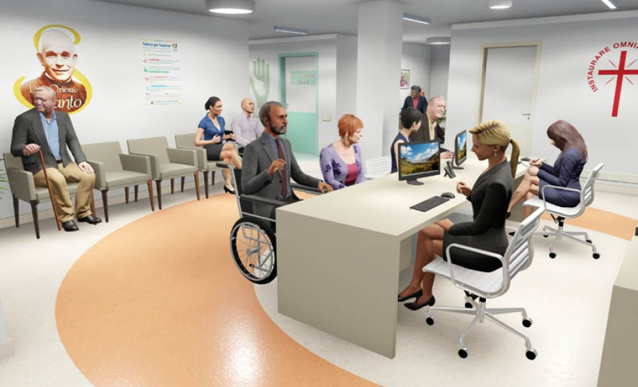 Com o objetivo de oferecer uma nova opção para tratamentos prolongados a pacientes que necessitam de reabilitação, a implantação da Unidade Hospital São Luis Orione é um dos importantes projetos liderados pelo Pequeno Cotolengo. -  Curitiba, 01/09/2021  -  Foto: BRDE