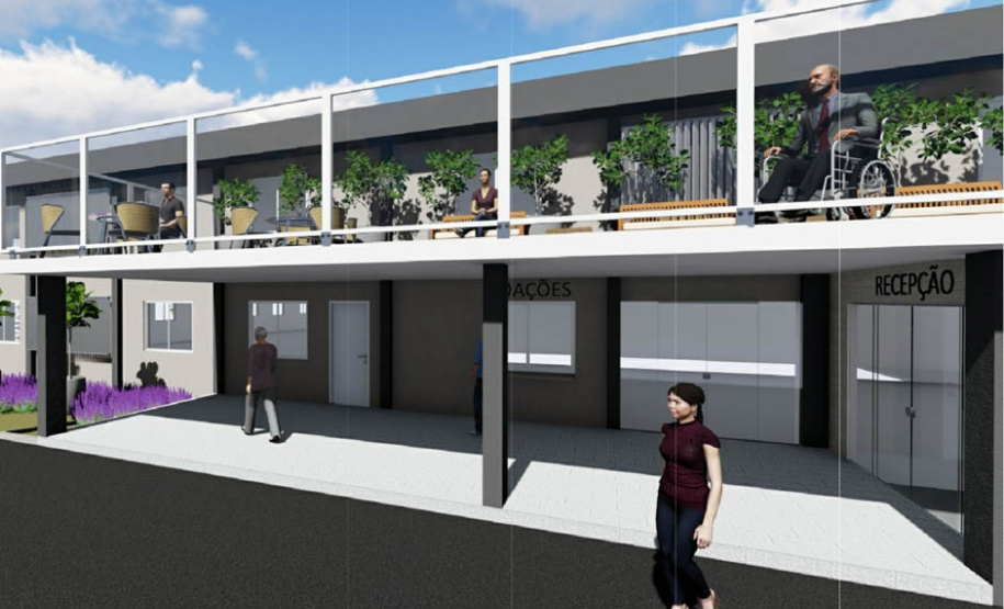 Com o objetivo de oferecer uma nova opção para tratamentos prolongados a pacientes que necessitam de reabilitação, a implantação da Unidade Hospital São Luis Orione é um dos importantes projetos liderados pelo Pequeno Cotolengo. -  Curitiba, 01/09/2021  -  Foto: BRDE