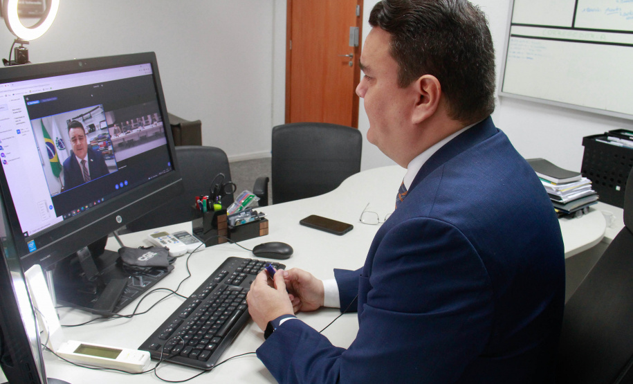 A Controladoria-Geral do Estado (CGE) reuniu servidores dos órgãos da administração direta e indireta do governo estadual para falar sobre a integração com o sistema e-Prevenção, do Programa Nacional de Prevenção à Corrupção (PNPC). -  Curitiba, 01/09/2021  -  Foto: Gabrielly Pontes/CGE