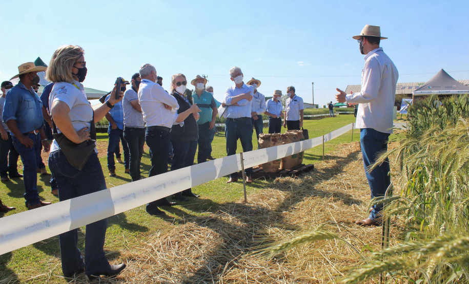 O o secretário estadual da Agricultura e do Abastecimento, Norberto Ortigara, participa da abertura do 2º Show Rural Coopavel de Inverno, em Cascavel. Foto:SEAB