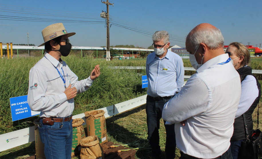 O o secretário estadual da Agricultura e do Abastecimento, Norberto Ortigara, participa da abertura do 2º Show Rural Coopavel de Inverno, em Cascavel. Foto:SEAB