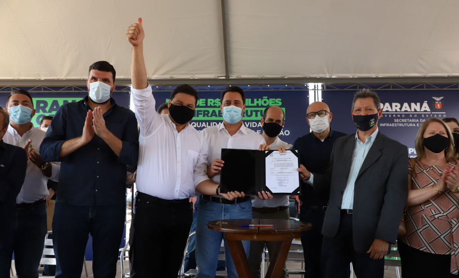 Governador autoriza construção de terceiras faixas na PR-092, entre Jaguariaíva e Santo Antônio da Platina  - Siqueira Campos/02/09/2021  -  Foto: Ari Dias/AEN