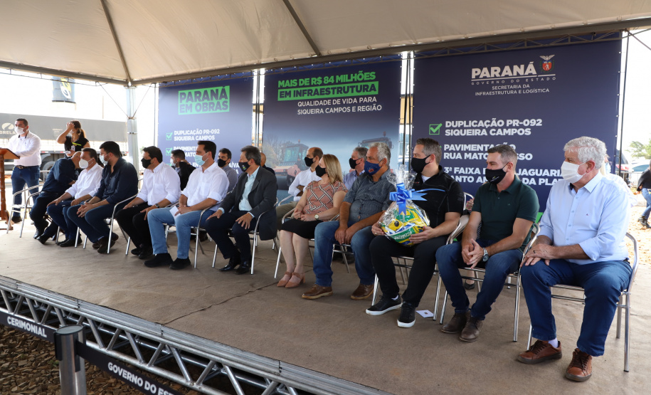 Governador autoriza construção de terceiras faixas na PR-092, entre Jaguariaíva e Santo Antônio da Platina  - Siqueira Campos/02/09/2021  -  Foto: Ari Dias/AEN