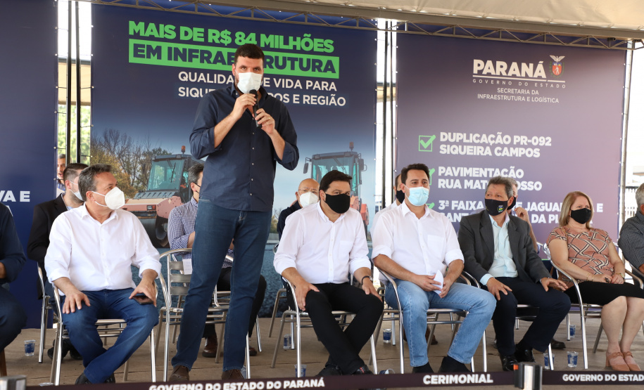 Governador autoriza construção de terceiras faixas na PR-092, entre Jaguariaíva e Santo Antônio da Platina  - Siqueira Campos/02/09/2021  -  Foto: Ari Dias/AEN