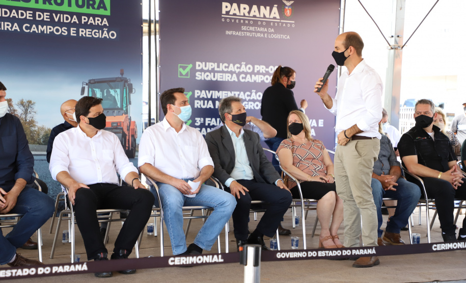 Governador autoriza construção de terceiras faixas na PR-092, entre Jaguariaíva e Santo Antônio da Platina  - Siqueira Campos/02/09/2021  -  Foto: Ari Dias/AEN