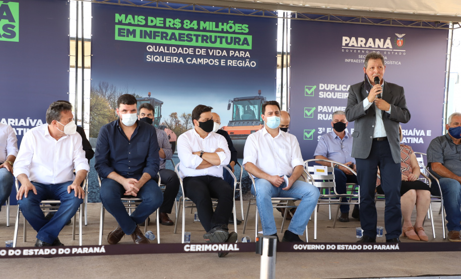 Governador autoriza construção de terceiras faixas na PR-092, entre Jaguariaíva e Santo Antônio da Platina  - Siqueira Campos/02/09/2021  -  Foto: Ari Dias/AEN