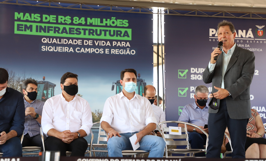 Governador autoriza construção de terceiras faixas na PR-092, entre Jaguariaíva e Santo Antônio da Platina  - Siqueira Campos/02/09/2021  -  Foto: Ari Dias/AEN