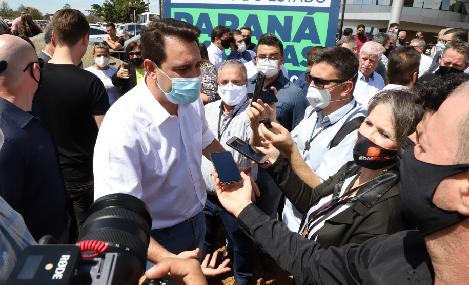 Governador autoriza construção de terceiras faixas na PR-092, entre Jaguariaíva e Santo Antônio da Platina  - Siqueira Campos/02/09/2021  -  Foto: Ari Dias/AEN