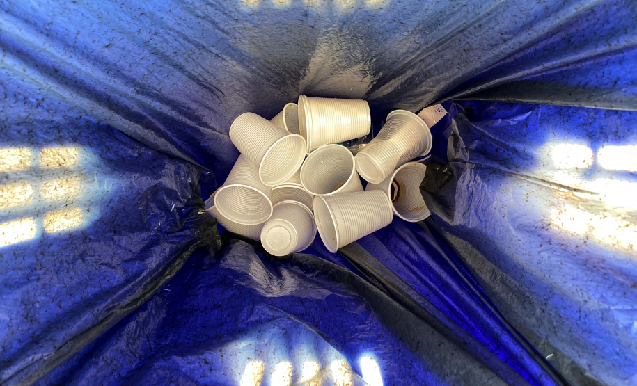 Projeto “UEL com menos plástico” incentiva redução do uso de copos e canudos descartáveis. Foto: José Fernando Ogura/AEN