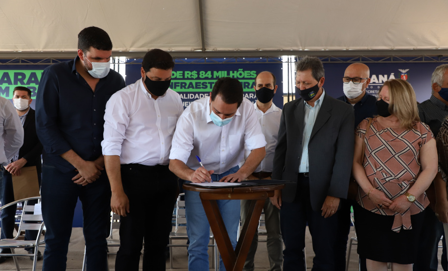 Governador autoriza construção de terceiras faixas na PR-092, entre Jaguariaíva e Santo Antônio da Platina. Foto: Ari Dais/AEN