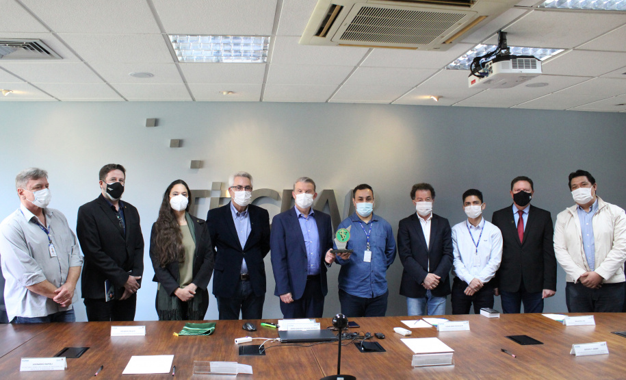 Tecpar recebe prêmio por sua produção de vacina antirrábica veterinária. - Curitiba, 02/09/2021  -  Foto: Tecpar