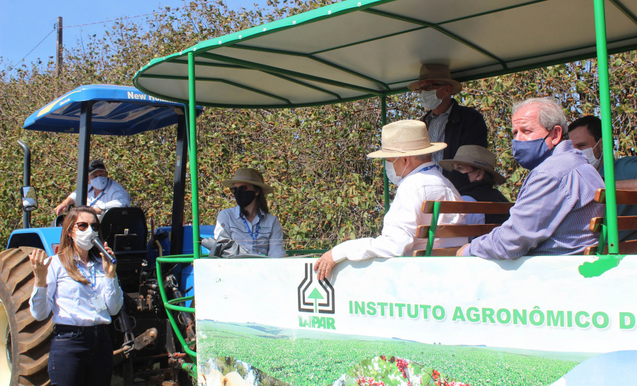 Nesta quinta-feira (02) foram inauguradas as instalações de um viveiro para material propagativo de videira na unidade do Instituto de Desenvolvimento Rural do Paraná (IDR-Paraná) em Santa Tereza do Oeste, no Oeste do Estado. A iniciativa faz parte do Programa de Revitalização da Vitinicultura Paranaense (Revitis). - Santa Terza do Oeste, 02/09/2021  -  Foto: Gisele barão/IDR-Paraná