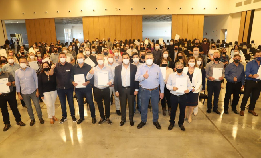 Ney Leprevost realiza interiorização da Secretaria de Justiça na região de Guarapuava e destaca a parceria do Governo com os setores produtivos para gerar empregos no Paraná  -  Curitiba, 03/09/2021  -  Foto: SEJUF