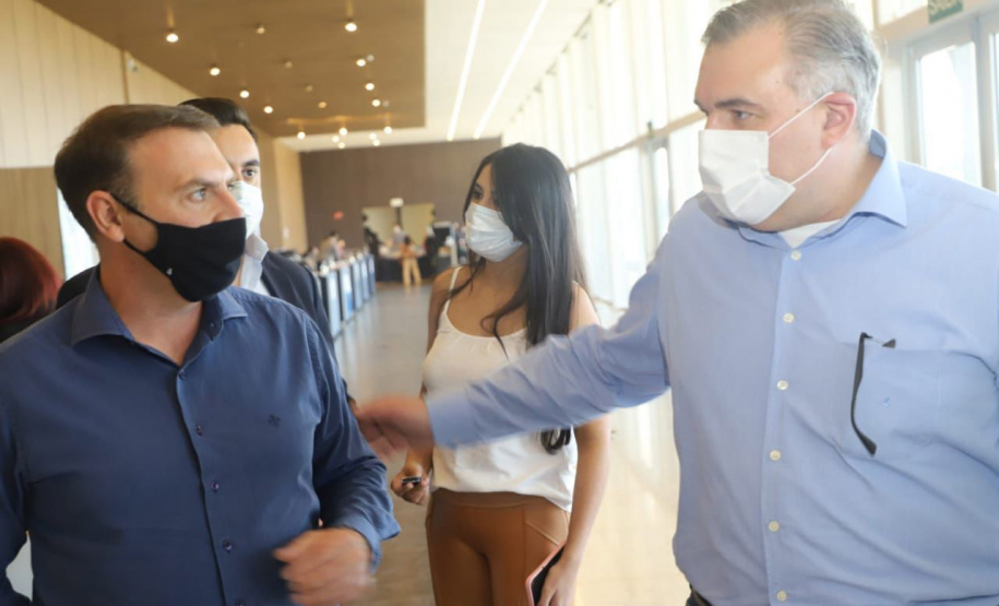 Ney Leprevost realiza interiorização da Secretaria de Justiça na região de Guarapuava e destaca a parceria do Governo com os setores produtivos para gerar empregos no Paraná  -  Curitiba, 03/09/2021  -  Foto: SEJUF