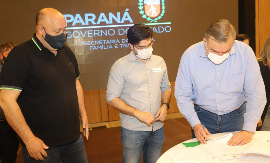 Ney Leprevost realiza interiorização da Secretaria de Justiça na região de Guarapuava e destaca a parceria do Governo com os setores produtivos para gerar empregos no Paraná  -  Curitiba, 03/09/2021  -  Foto: SEJUF