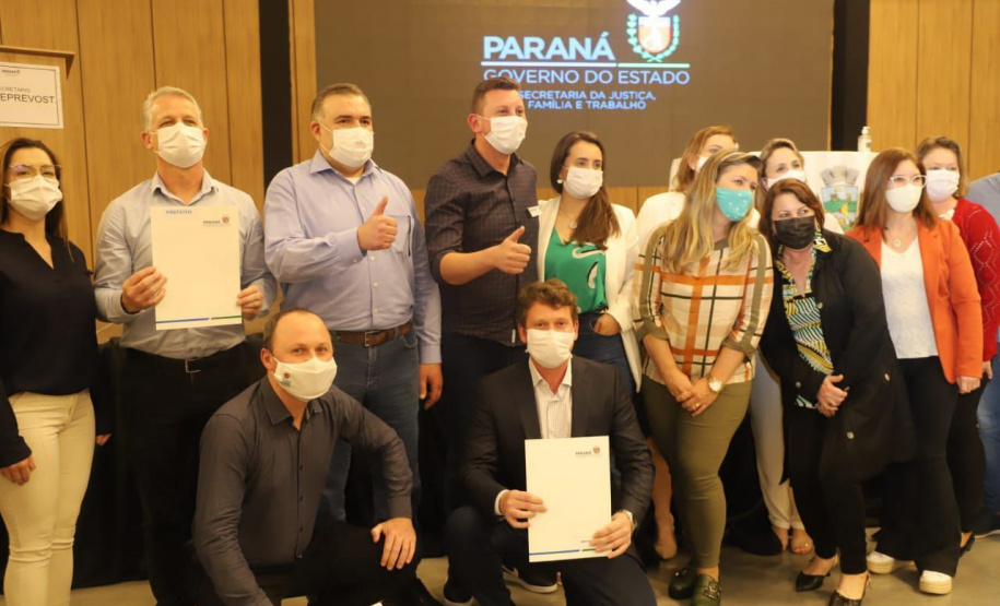 Ney Leprevost realiza interiorização da Secretaria de Justiça na região de Guarapuava e destaca a parceria do Governo com os setores produtivos para gerar empregos no Paraná  -  Curitiba, 03/09/2021  -  Foto: SEJUF