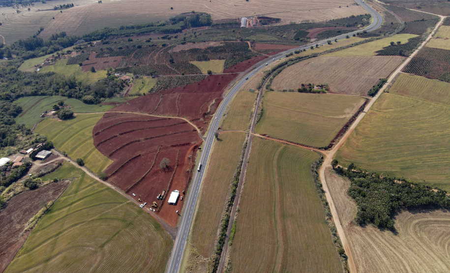 03.09.2021 Governador Ratinho Junior lança pedra fundamental para implantação do contorno rodoviário de Jandaia do Sul.
Foto Gilson Abreu/AEN