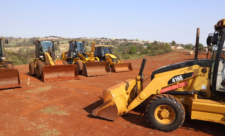 O governador Carlos Massa Ratinho Junior participou nesta sexta-feira (3) do lançamento da pedra fundamental da obra de construção de 75 casas populares em Jandaia do Sul, no Vale do Ivaí.  Foto: Ari Dias/AEN