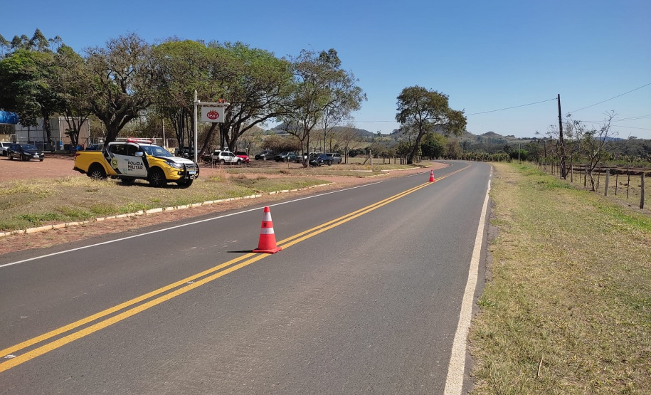 Feriado da Independência terá fiscalização redobrada pelo BPRv nas rodovias estaduais Foto: PMPR