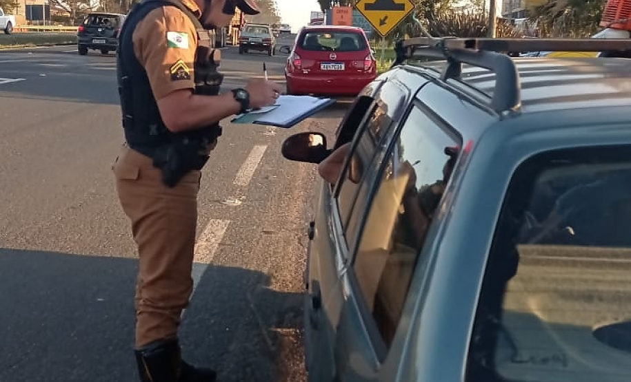 Feriado da Independência terá fiscalização redobrada pelo BPRv nas rodovias estaduais Foto: PMPR